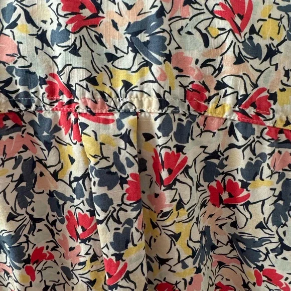 Style & Co Floral Long Sleeve Button Down Shirt Size XL - Picture 8 of 10